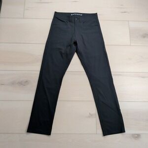Western Rise Pants Mens 28x30 Black Evolution Performance Stretch Tech